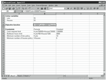 using excel solver function to invest with constraints