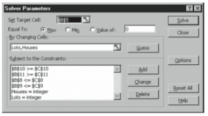 Optimization Modeling with Solver in Excel • Stephen L. Nelson
