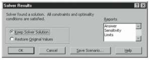 Optimization Modeling with Solver in Excel • Stephen L. Nelson