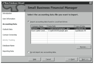 Figure 9-2. The third New Database Wizard dialog box.